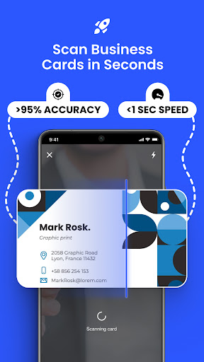 Business Card Scanner Screen 2