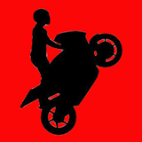 Doodle Stickman Bike Stunt icon