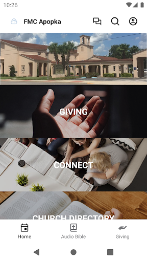 Android application First Methodist Church Apopka screenshort