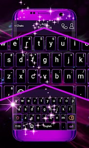 Purple Keyboard Theme For PC 3