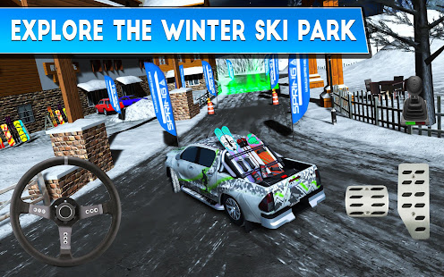 Winter Ski Park: Snow Driver screenshots 8