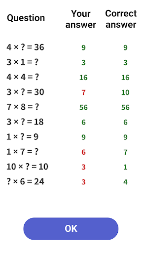 Times Tables  - Learn Math 1.3.7 screenshots 4