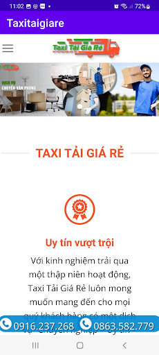 Taxi Tải Giá Rẻ Screen 2