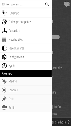 Android application Weather 15 Days screenshort