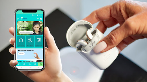 Android application AANVII HEARING screenshort