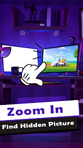 Zoom Art: Наход. объект