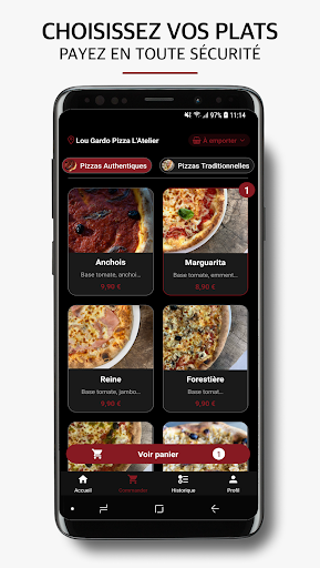 Android application Lou Gardo screenshort