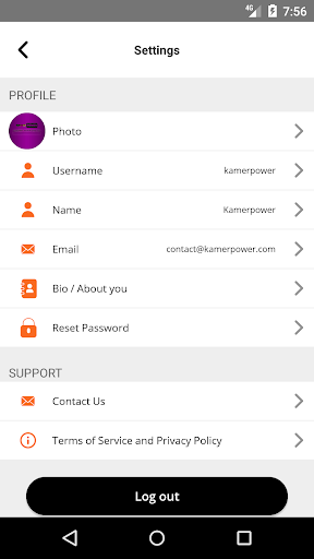 Kamerpower™ Screen 2