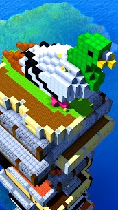 Tower Craft 3D – لعبة بناء من نوع ألعاب الخمول 3