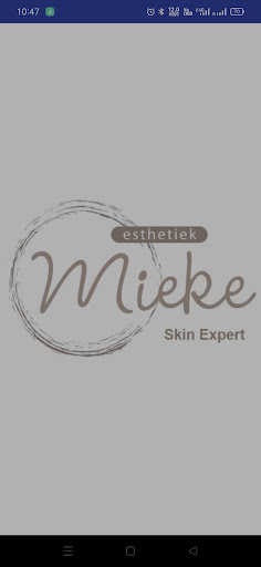 Android application Esthetiek Mieke screenshort