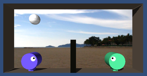 Arcade Volleyball Screen 2