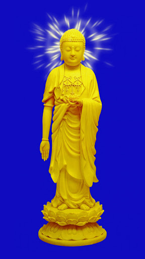Android application buddha statue wallpaper screenshort