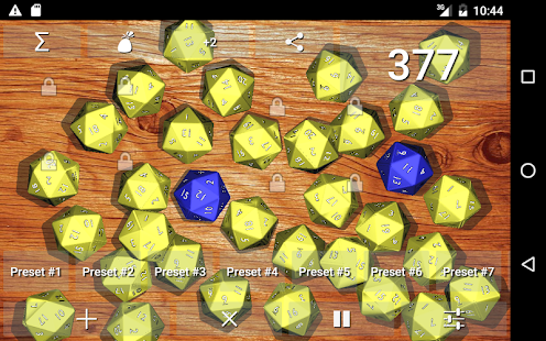 DnDice - 3D RPG Dice Roller Screenshot