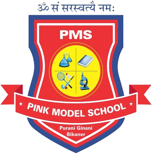 Pink Model Bikaner logo