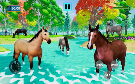 Wild Horse Simulator Game  screenshots 3