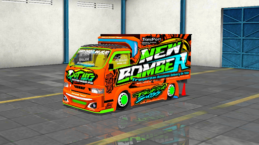 Mod Bussid Isuzu Traga Screen 2