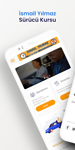 Android application İsmail Yılmaz Sürücü Kursu screenshort