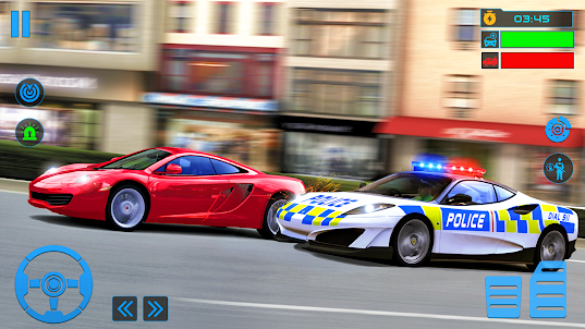Полицейская погоня Игра 3D