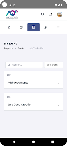 Android application AQ Square Legal App screenshort