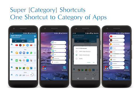 Super Shortcuts; Productivity Screenshot