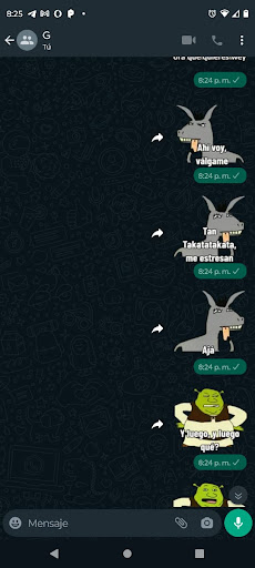 Stickers de Cherc Screen 3