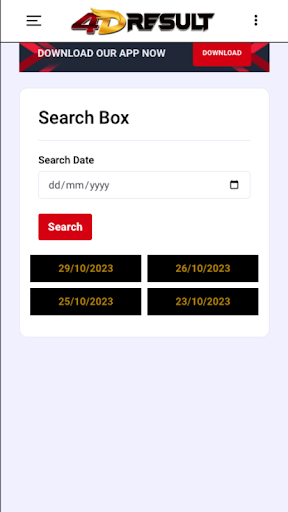 4D Result Screen 2
