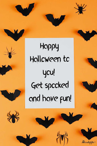 Android application Happy Halloween Wishes screenshort