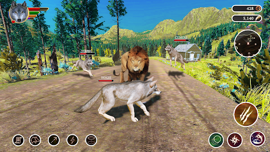 Lone Wolf Hunting Simulator