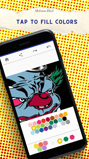 Horror Coloring Pages Screen 3