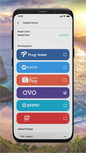 Progi - Delivery Platform Screen 2