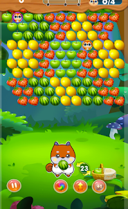Bubble Shooter Fruits
