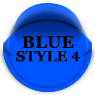 Blue Icon Pack Style 4 apk
