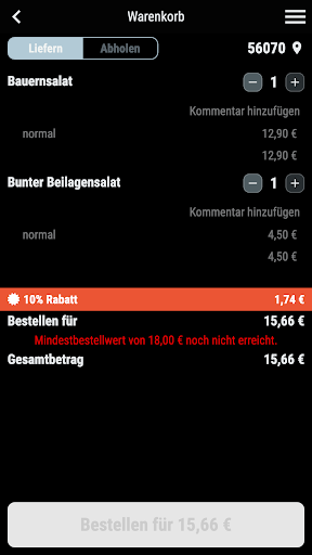 Der Grieche Streetfood Screen 2
