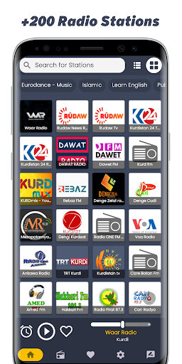 Android application Kurdish Radios - Live Stations screenshort