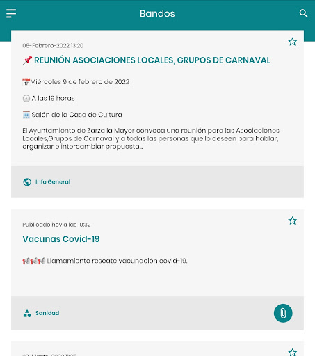Zarza la Mayor Informa Screen 2