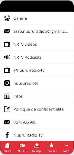 NUURU RADIO TV Screen 2