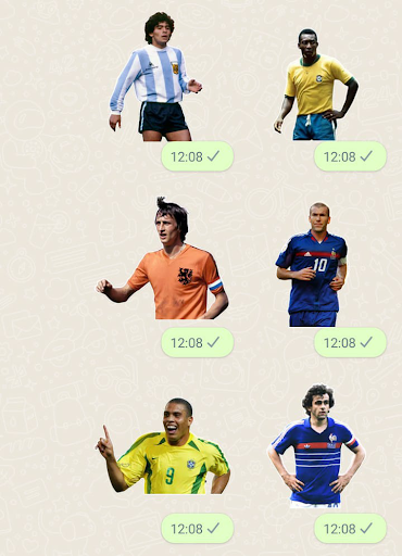 Classic Football Stickers Screen 2