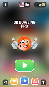 3D Pro Bowling