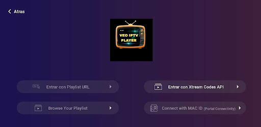 Veo IPTV Player Screen 3