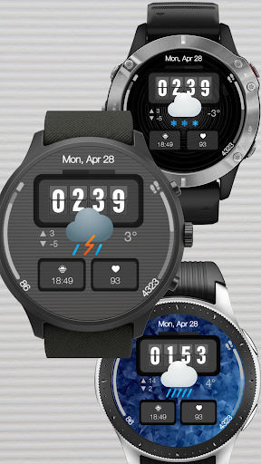 Digital Watchface M19 Screenshot 3 - AppWisp.com