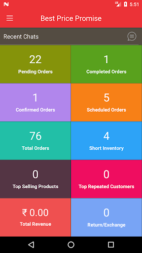 Android application LocalMafiya Partner screenshort