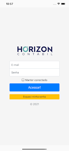 Android application Horizon Contábil screenshort