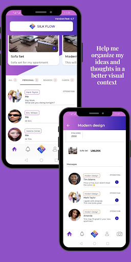 SilkFlow Social Cards Screen 2