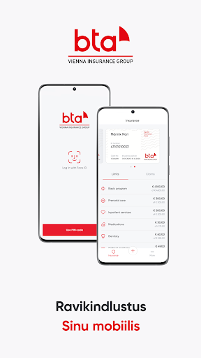 Android application BTA Eesti screenshort