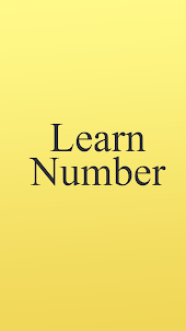 Learn Number