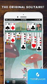 Google Play Games: First Time Playing Solitaire On Google Play