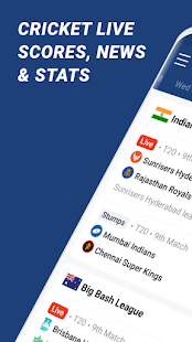 WicketScore - Cricket Scores, Live Line & News 1.2.0 APK screenshots 1