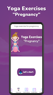 Yoga exercise for pregnancy Screenshot