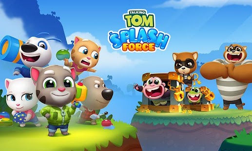 Talking Tom Splash Force Screenshot