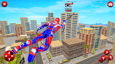 スパイダーヒーローロボットロボット3Dののゲームのおすすめ画像3